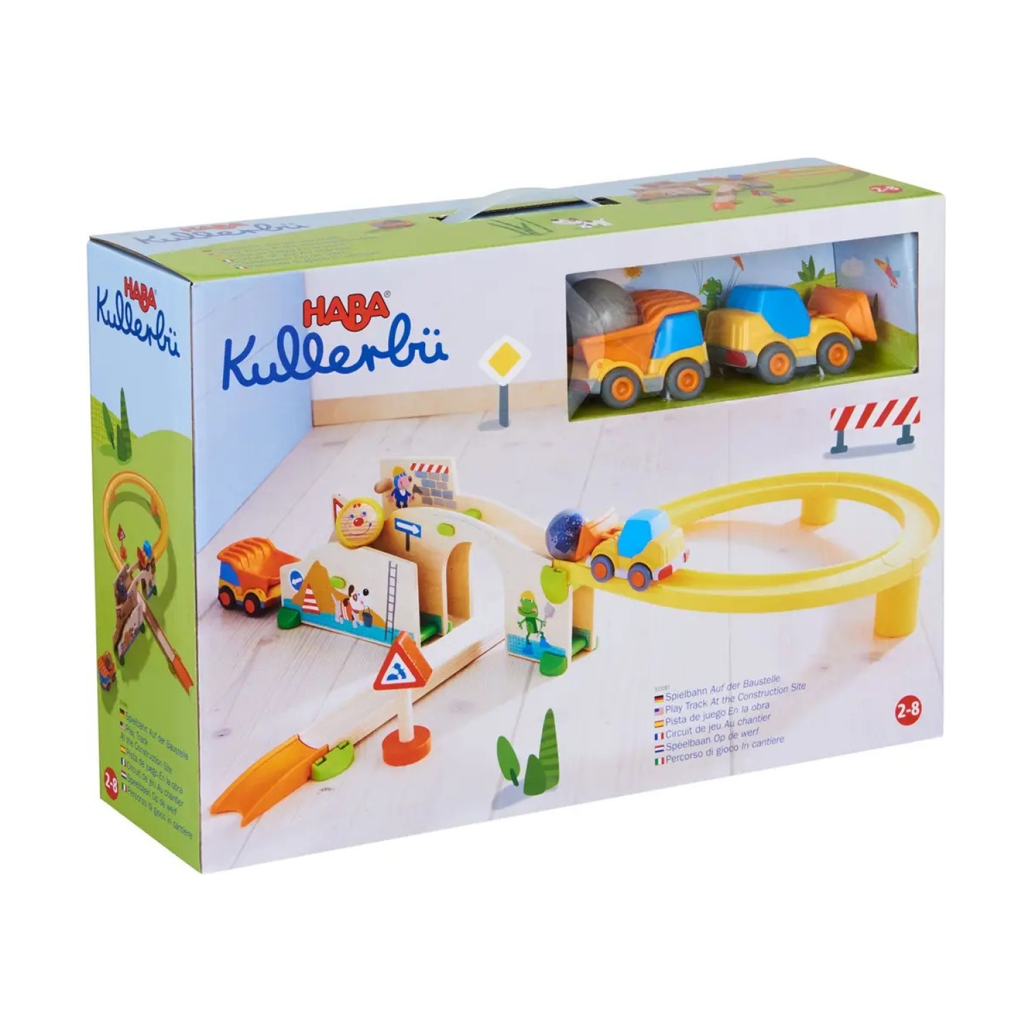 Haba 303081 Kullerbü – Spielbahn Auf der Baustelle
