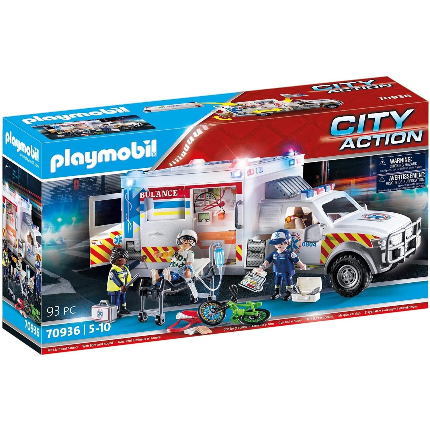 Playmobil 70936 Rettungs-Fahrzeug US Ambulance