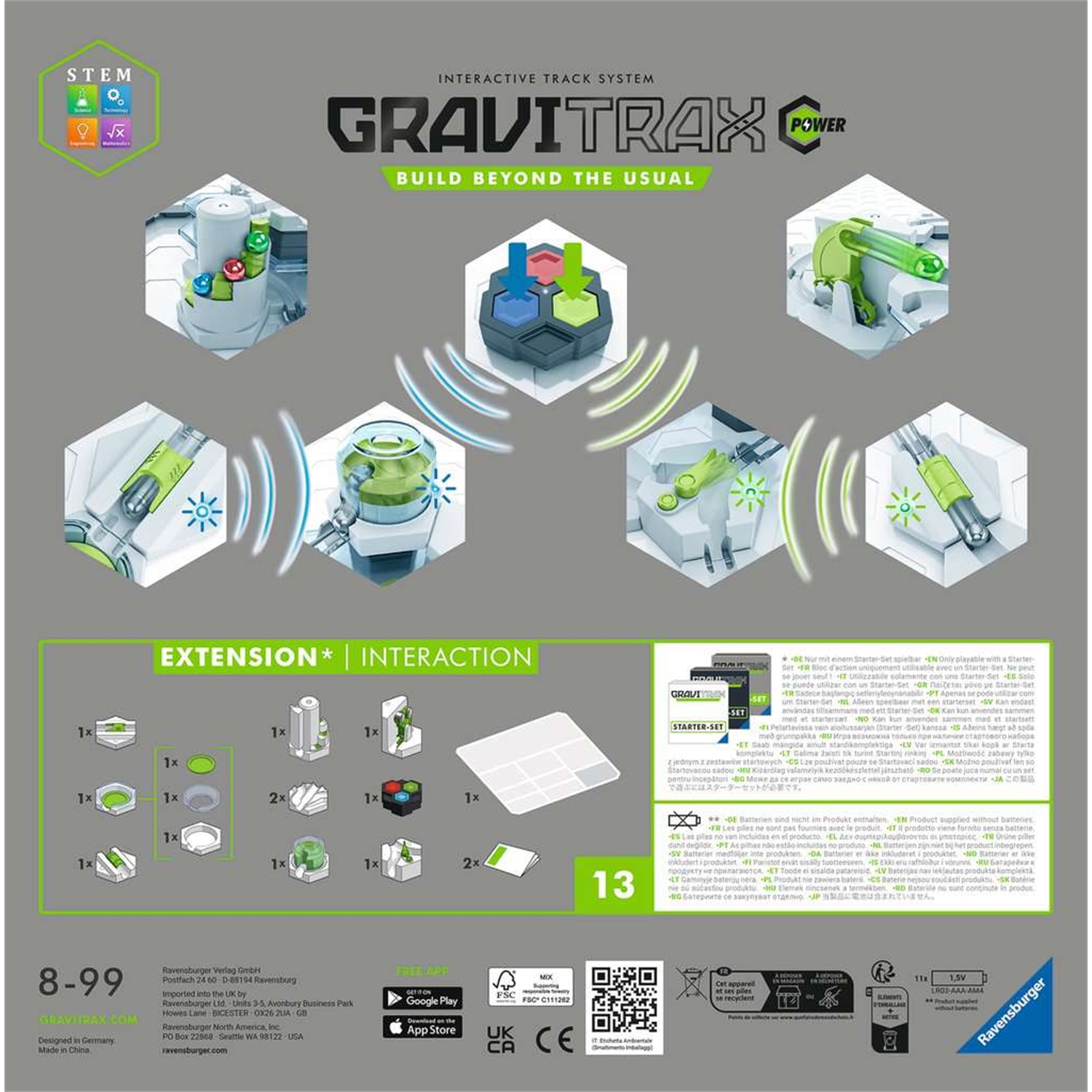 Ravensburger 26188 GraviTrax C Interaction Wel