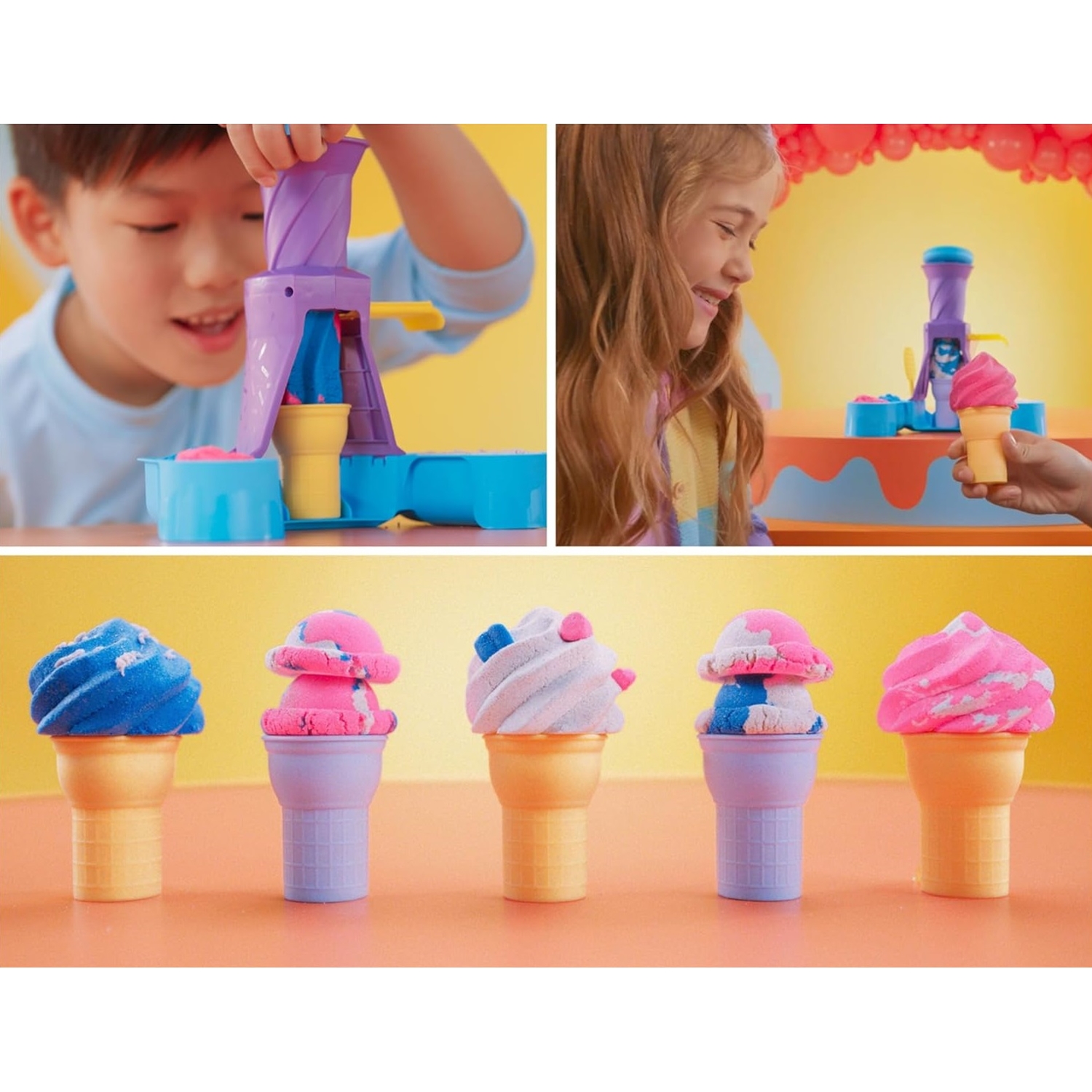 Spin Master 6068385 KNS Soft Serve Ice Cream Station (397g)