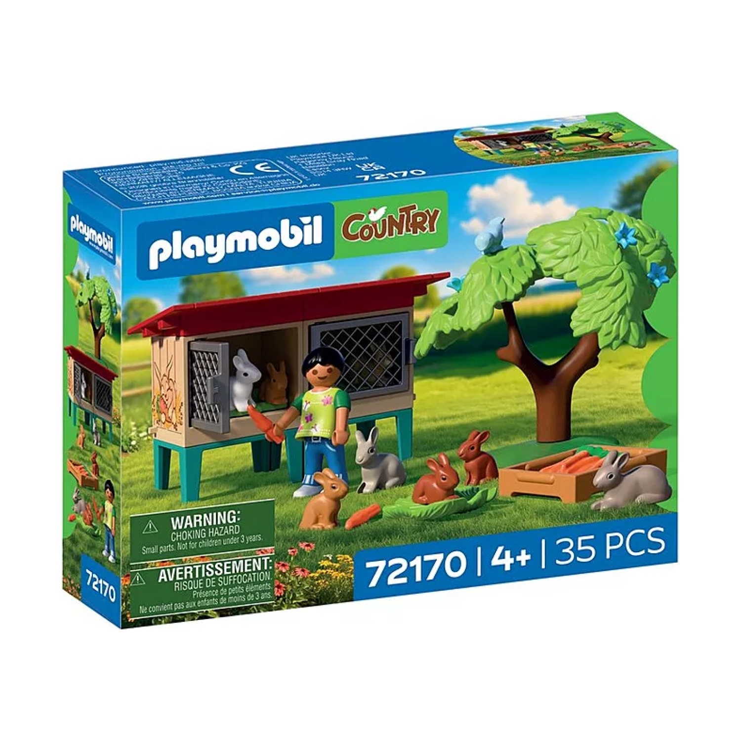 PLAYMOBIL 72170 Ländlicher Kaninchenstall