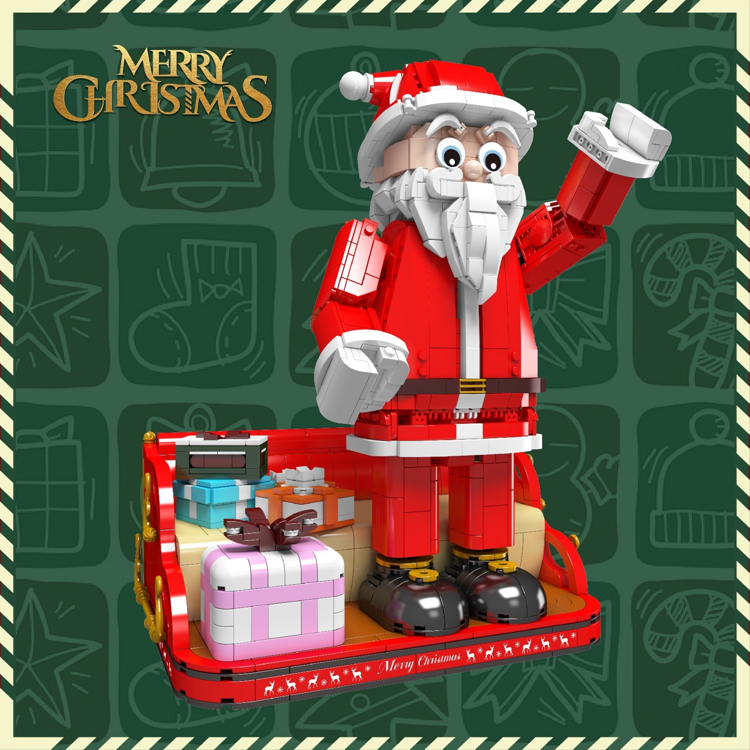 Mould King 10072 Weihnachtsmann