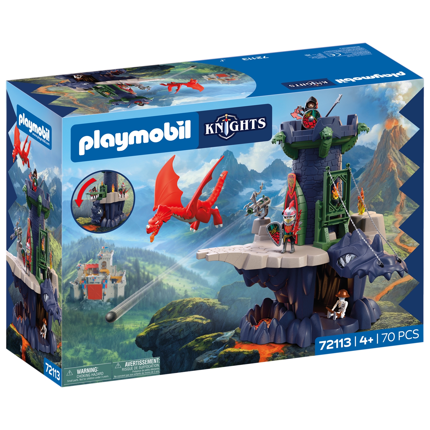 PLAYMOBIL 72113 Knights Drachenritterturm