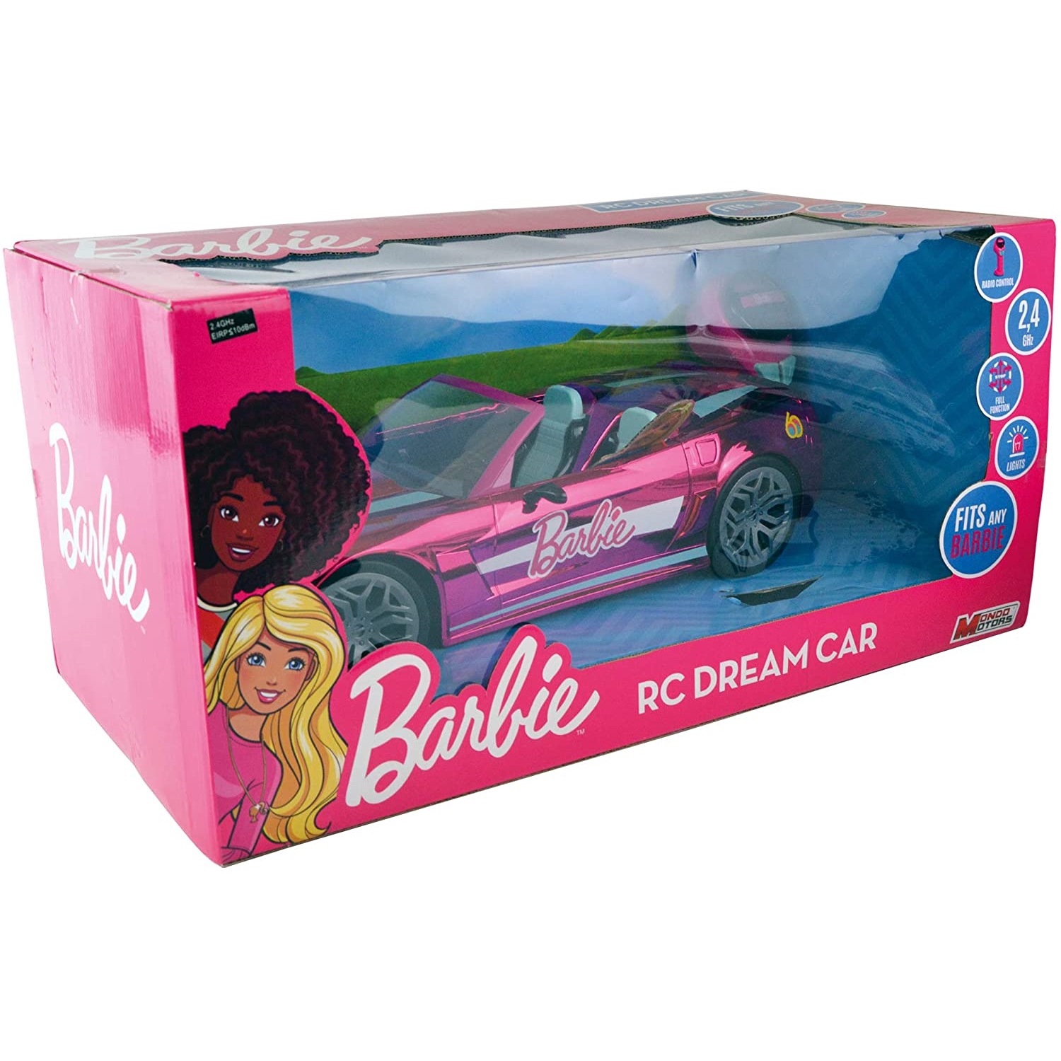 Happy People 63619pink HP RC - Barbie RC Convertible Car