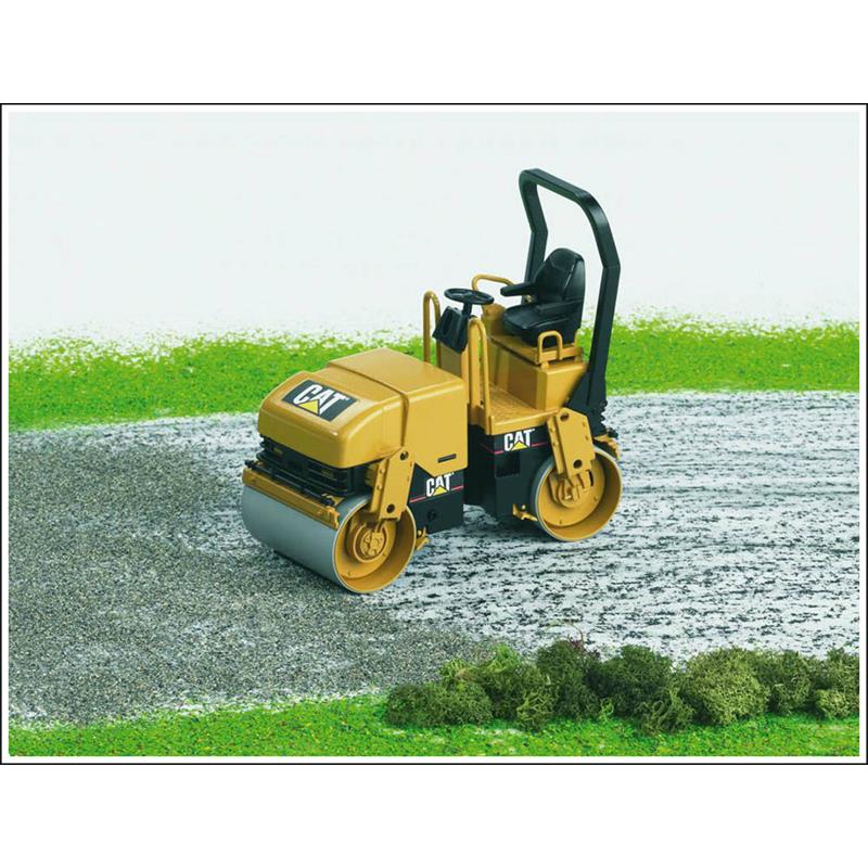 Bruder 02433 CATERPILLAR Tandem-Vibrationswalze