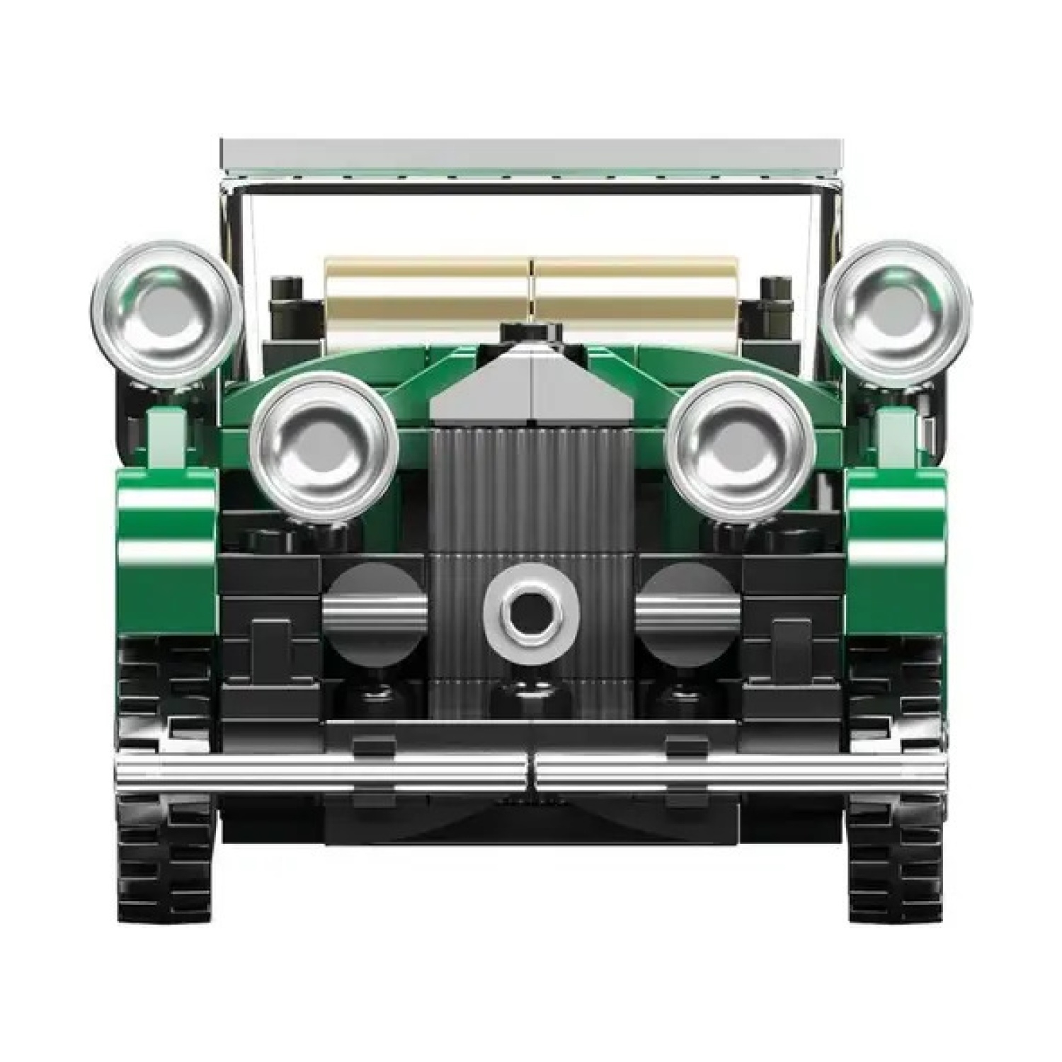Mould King 27105 4-Liter Luxus-Oldtimer + Showcase