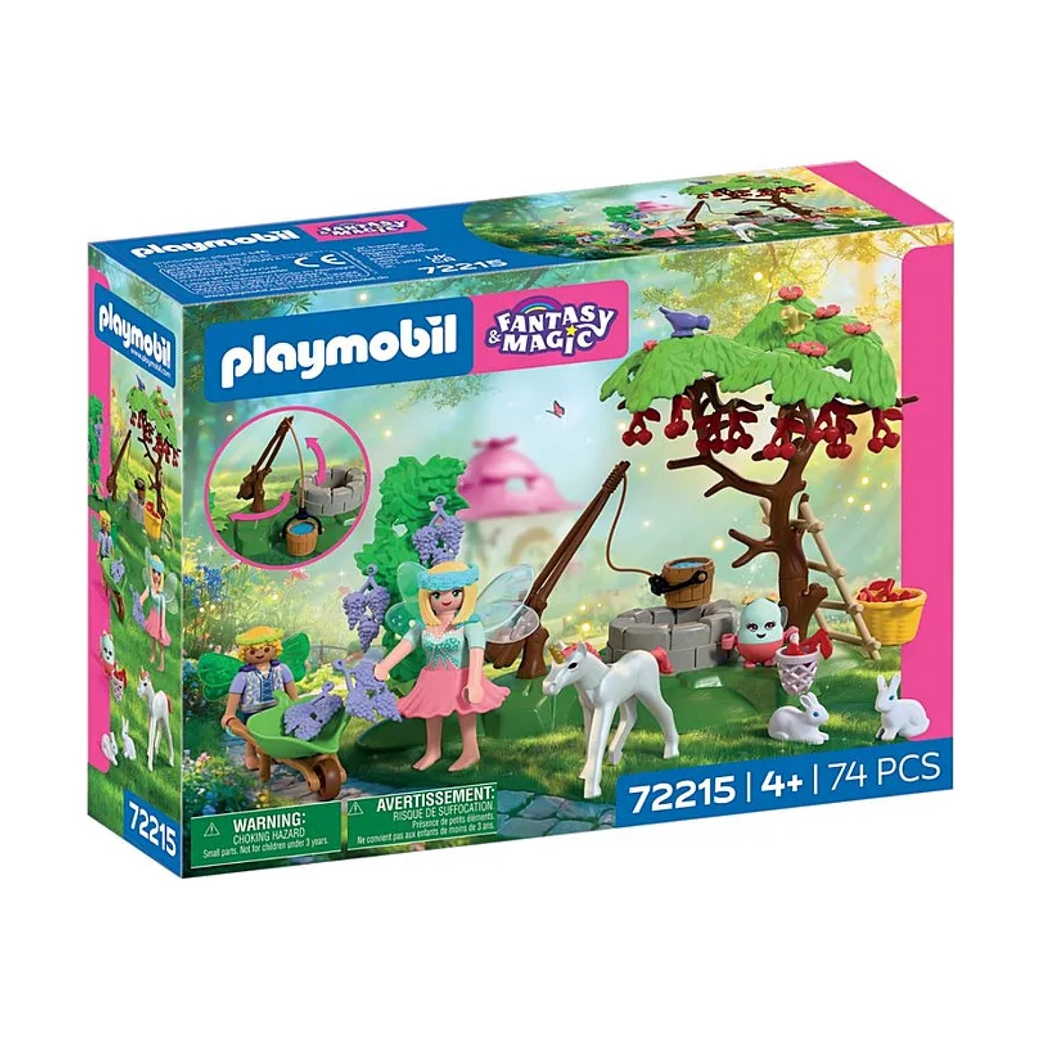 PLAYMOBIL 72215 Fantasy & Magic Feengarten mit Einhornfohlen