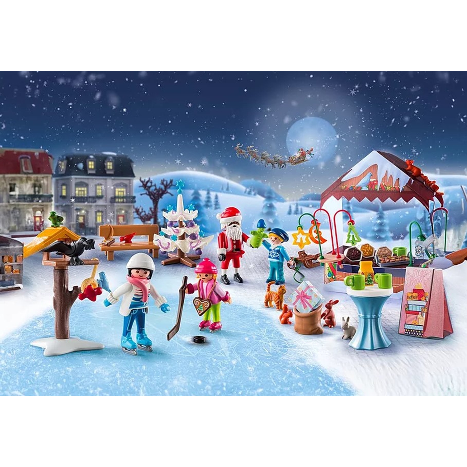 Playmobil 71472 Adventskalender: Ausflug auf den Weihnachtsmarkt
