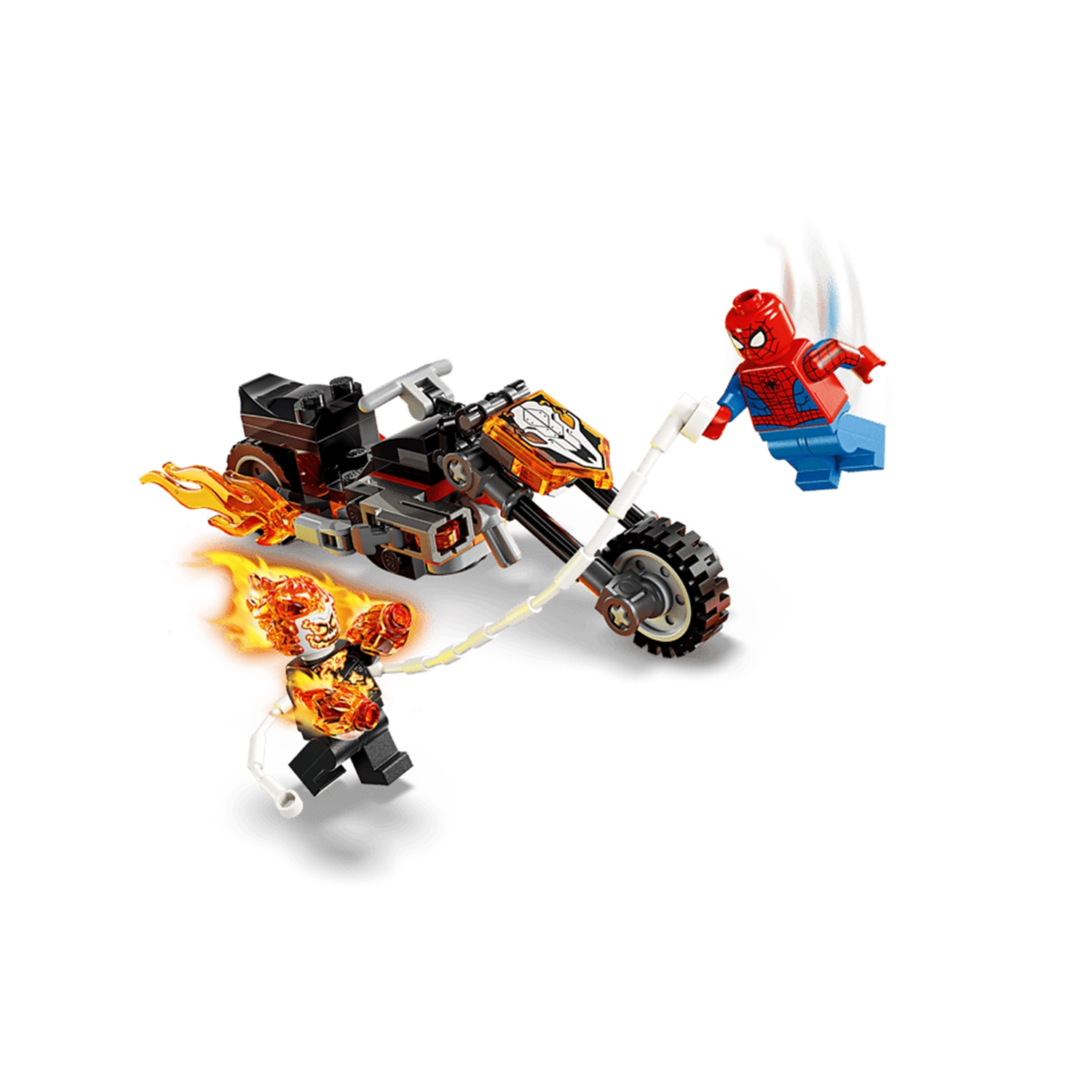 LEGO 76335 Spider-Man vs. Ghost Rider auf seinem Motorrad