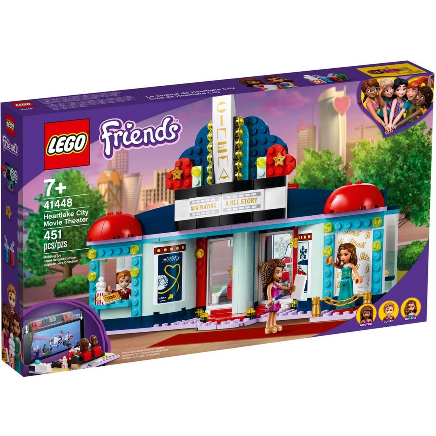 LEGO 41448 Friends Heartlake City Kino