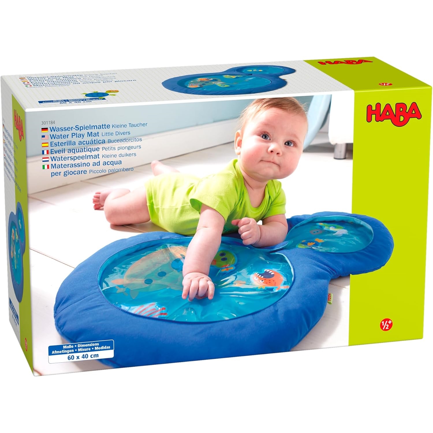 Haba 1301184001 Wasser-Spielmatte Kleine Taucher