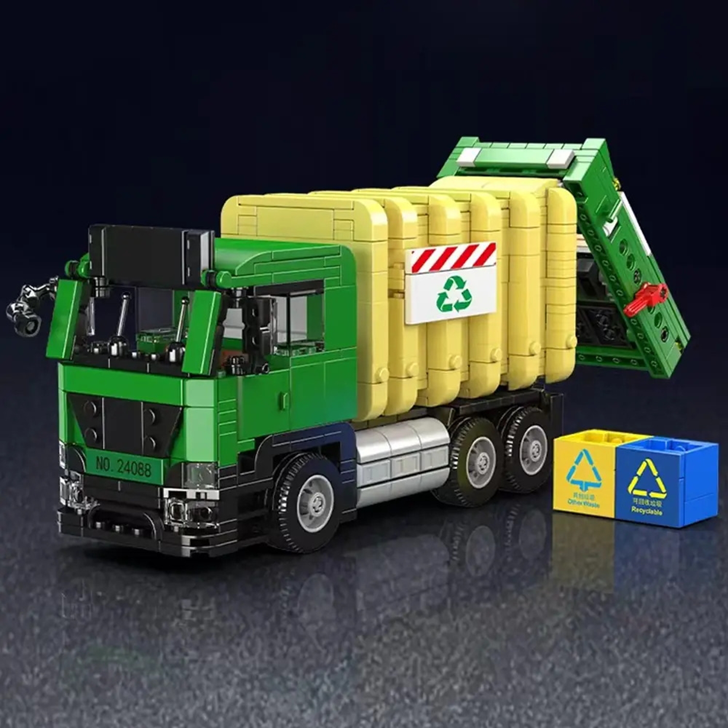 Mould King 24088 Eco-friendly Garbage Truck