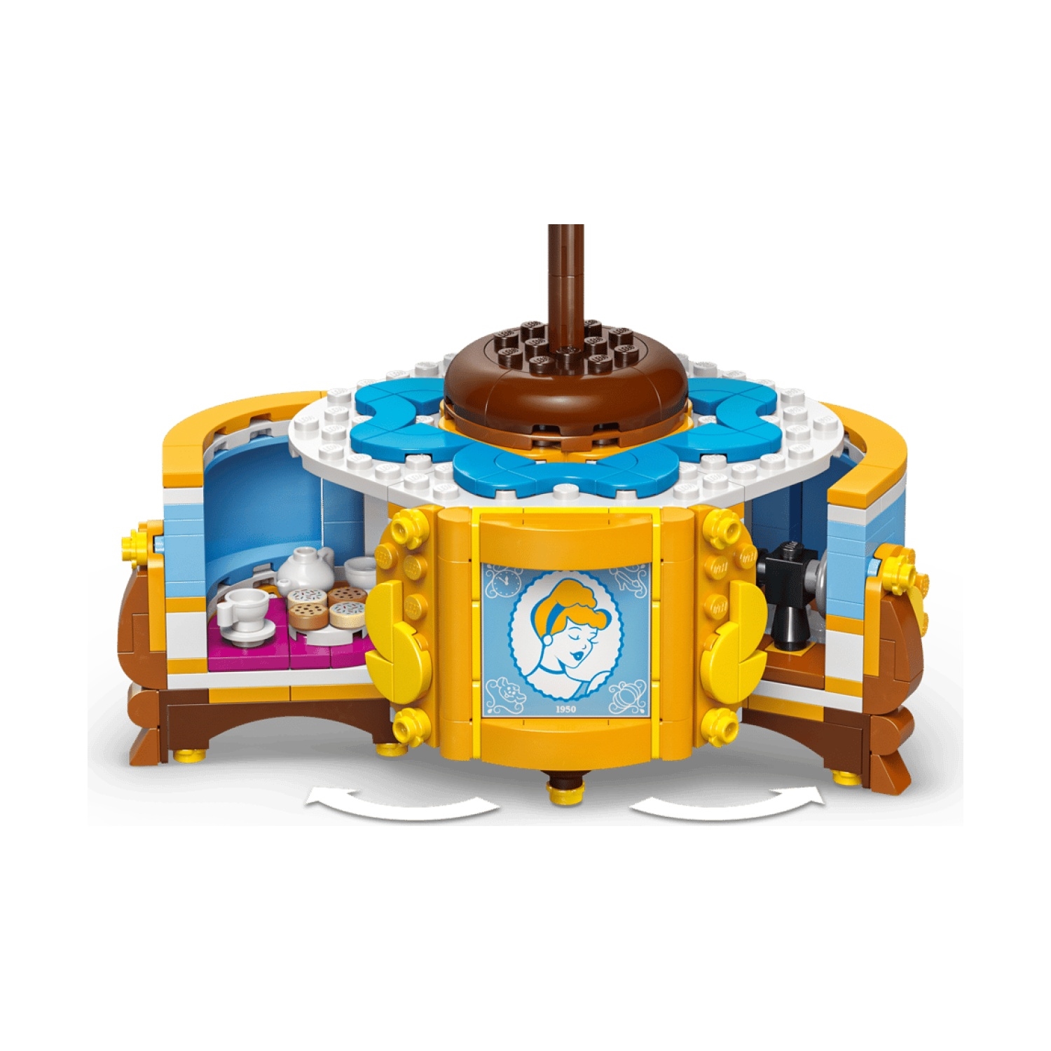 LEGO 43266 Cinderellas Kleid