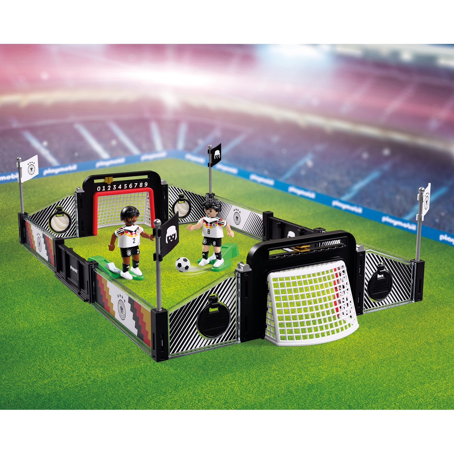 PLAYMOBIL 72254 DFB Trainingsset Goretzka vs Rüdiger