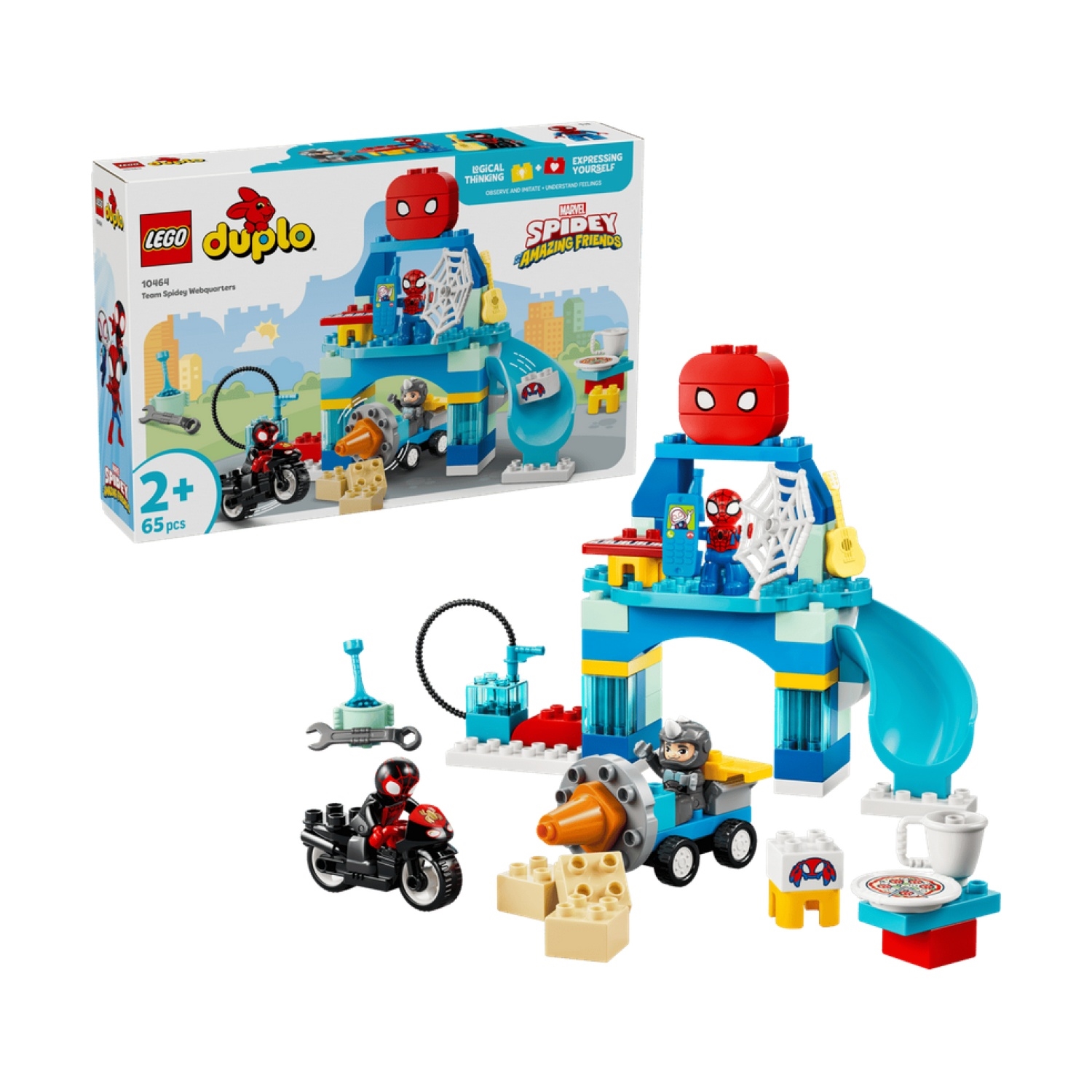 LEGO 10464 Team Spideys Hauptquartier