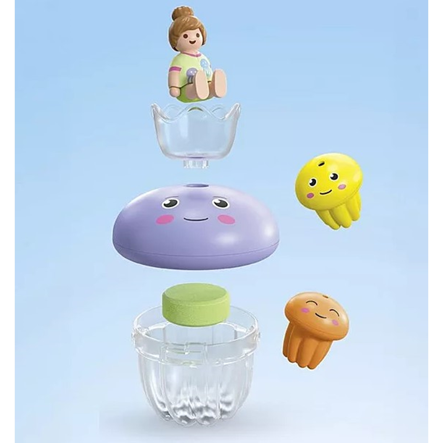 PLAYMOBIL 71439 JUNIOR AQUA & Tinti: Bunte Quallenfamilie