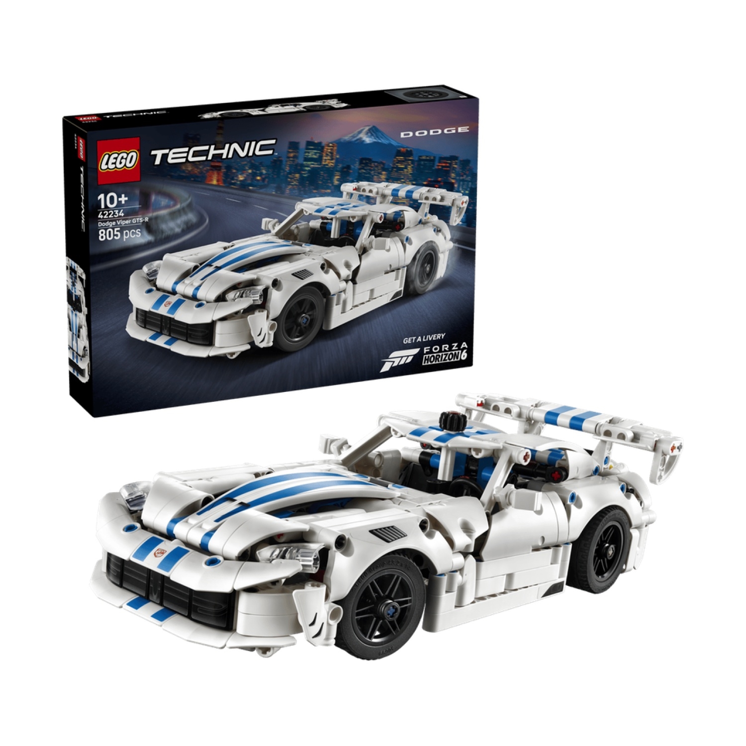 LEGO 42234 Dodge Viper GTS-R Sportwagen