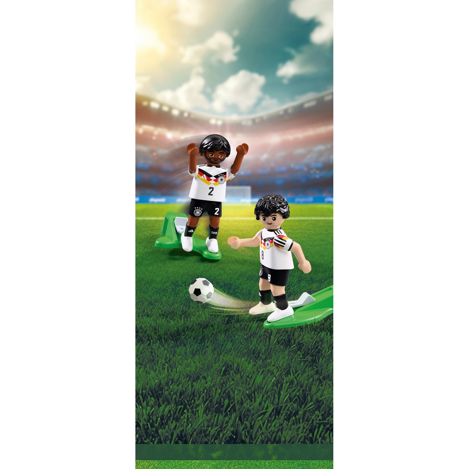 PLAYMOBIL 72254 DFB Trainingsset Goretzka vs Rüdiger