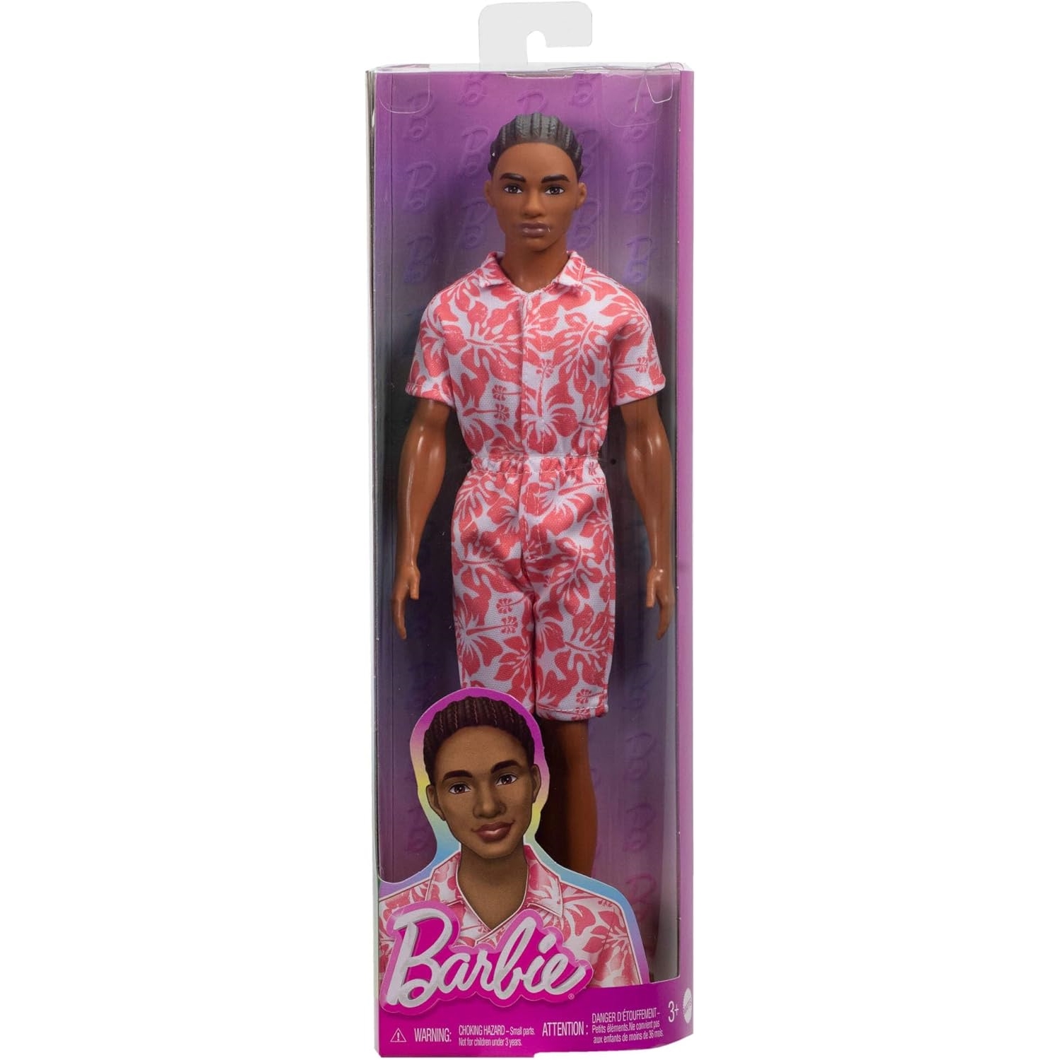 Mattel HYT99 Barbie Fashionista Ken-Puppe - Printed Boiler Suit