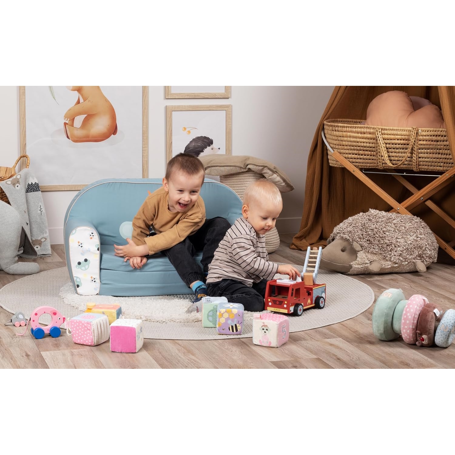 Knorrtoys 75036 Kindersofa - "Baby Treflik"