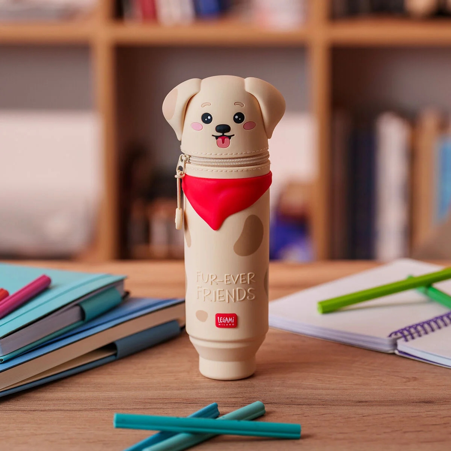 Legami KA0025 KAWAII - 2-IN-1 SILICONE PENCIL CASE - SECRET BTS