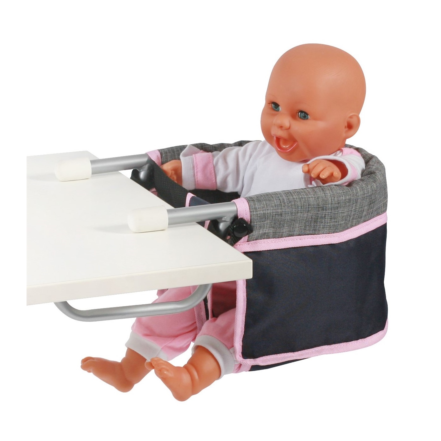 Bayer Chic 2000 735-26 Tischsitz 60 cm, Puppen-Hochstuhl, Melange