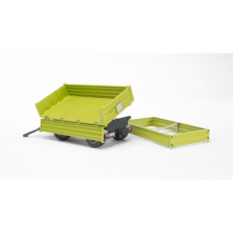 Bruder 02203 Fliegl 3-Seitenkipper mit Aufsteckbordwand