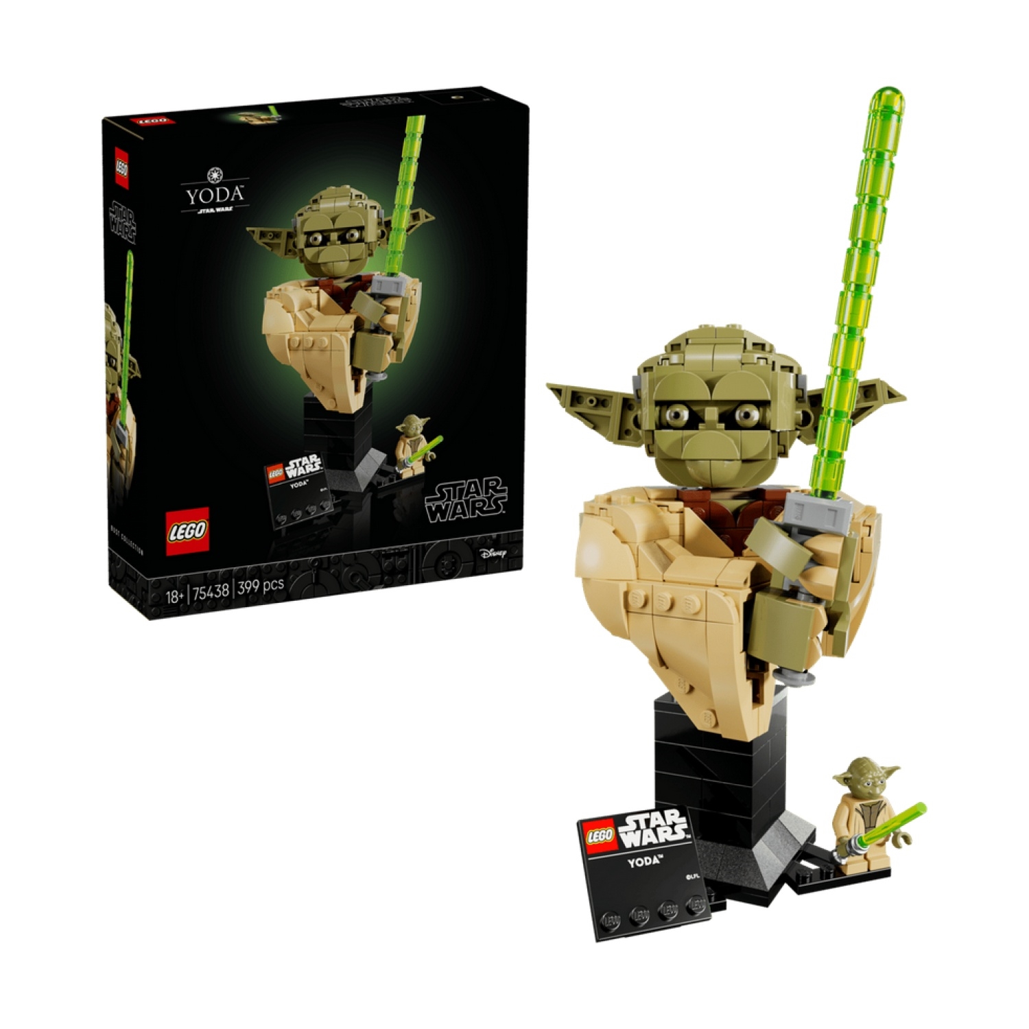 LEGO 75438 Yoda# Büste V29