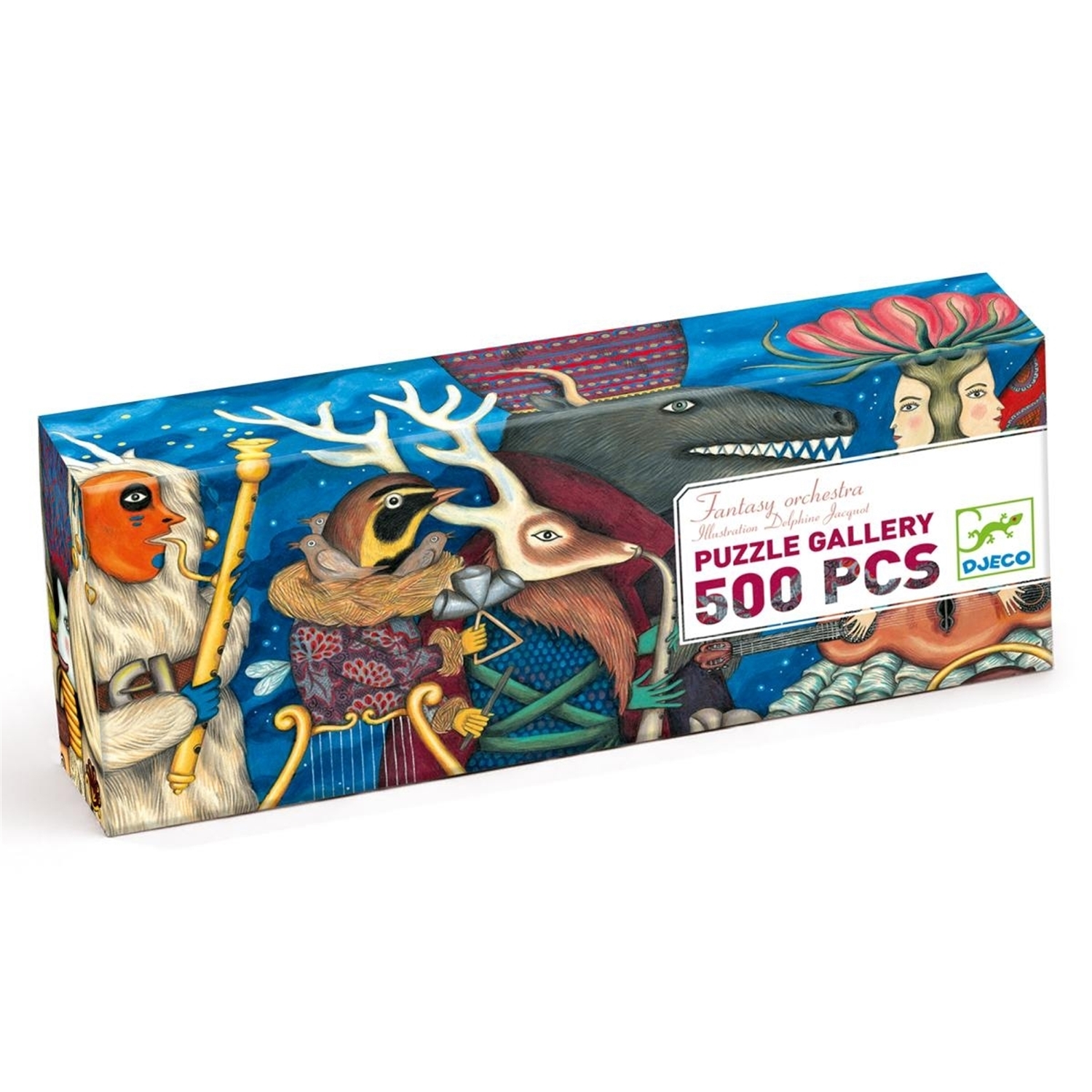 Djeco DJ07626 Puzzle Gallerie: Puzzle Galery - Fantasy Orchestra