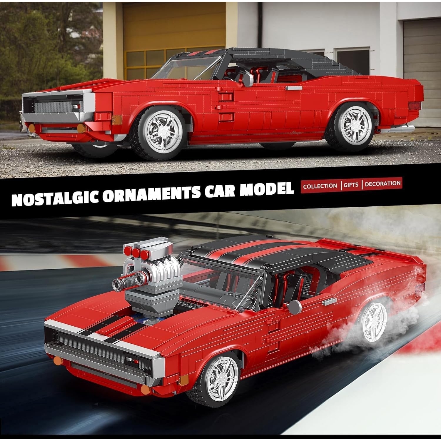 Mould King 10112 Muscle Car Charger