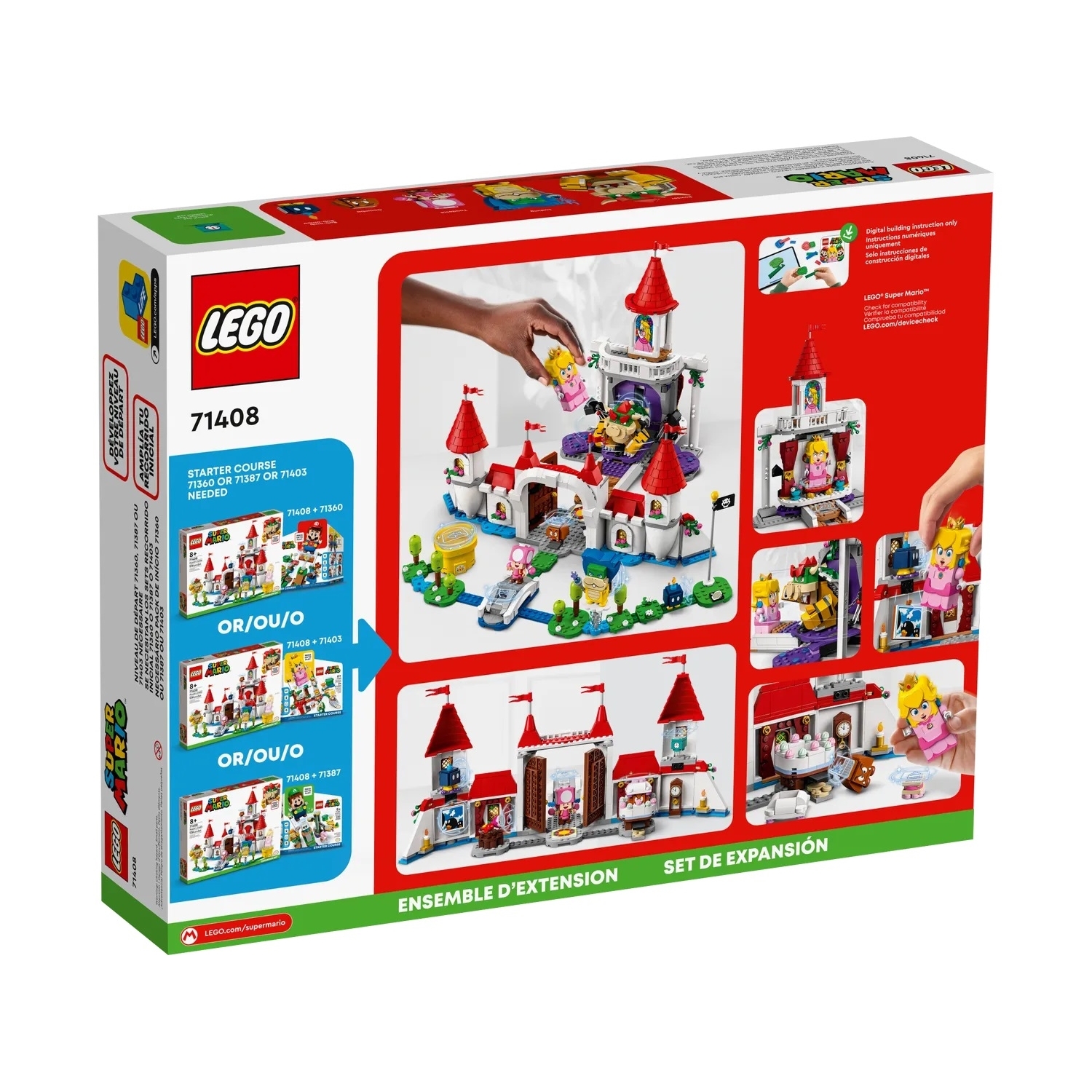 LEGO 71408 Pilz-Palast – Erweiterungsset