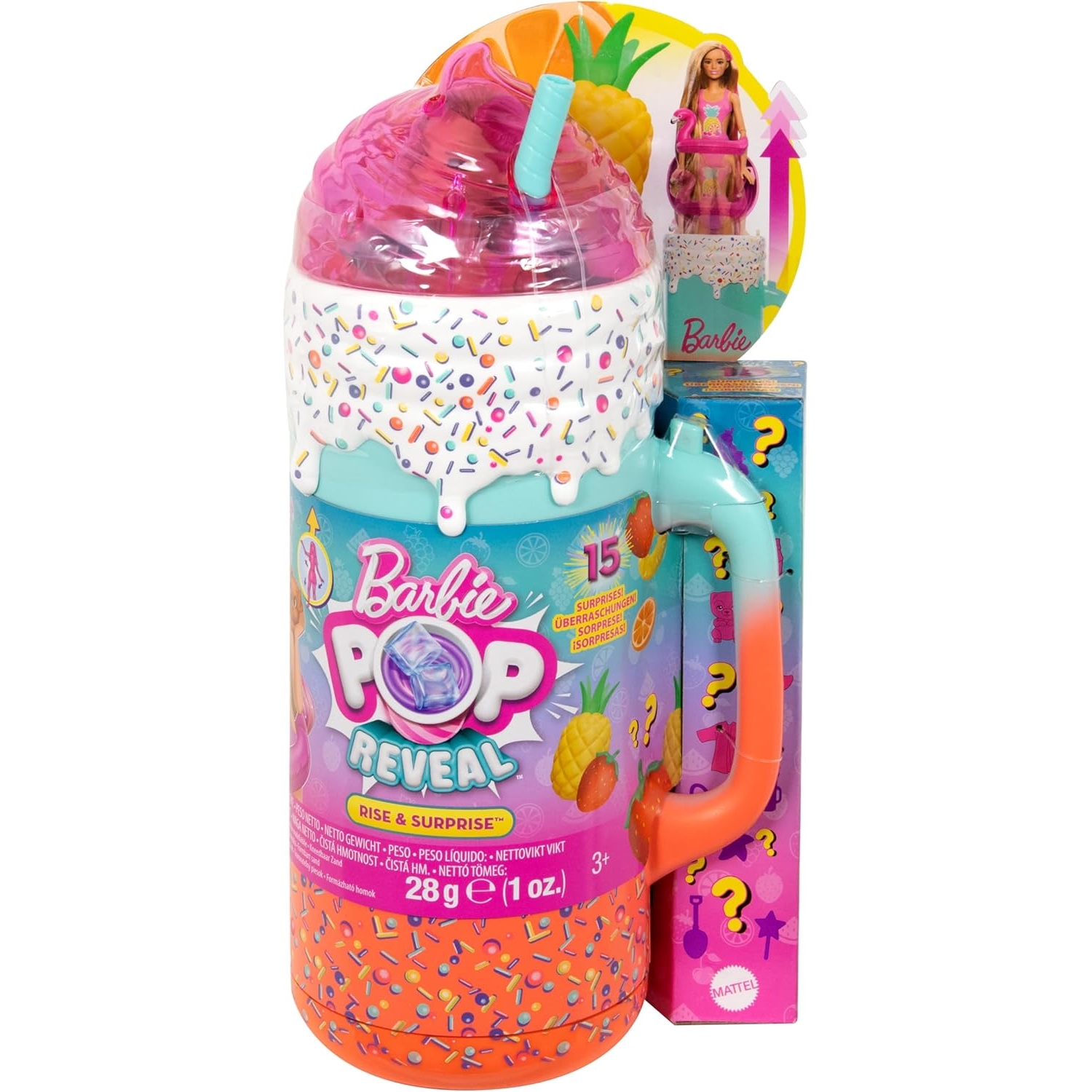 Mattel HRK57 Barbie Pop! Reveal Rise & Surprise Geschenkset