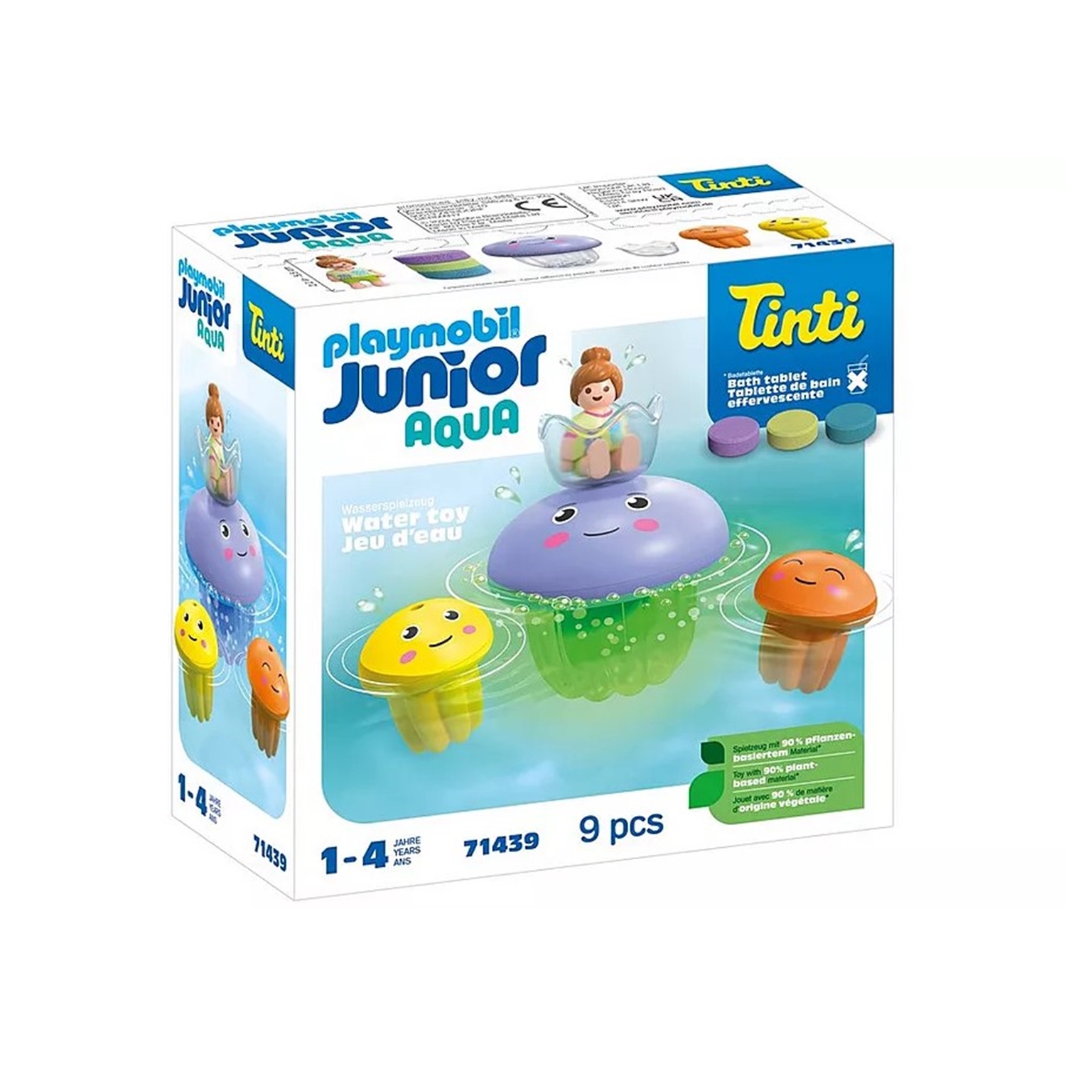 PLAYMOBIL 71439 JUNIOR AQUA & Tinti: Bunte Quallenfamilie