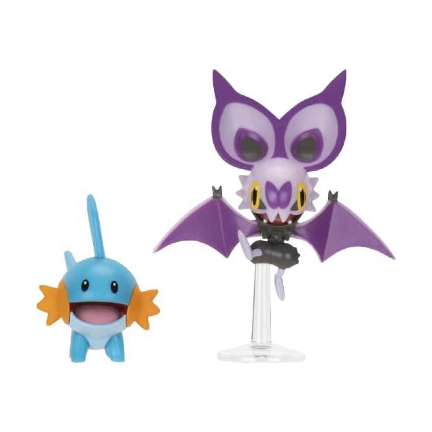 Jazwares PKW4051 PKW - Battle Figure Pack (Mudkip & Noibat with Sta
