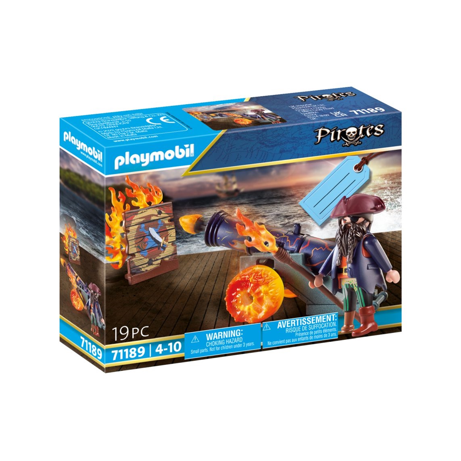 PLAYMOBIL 71189 Pirat mit Kanone