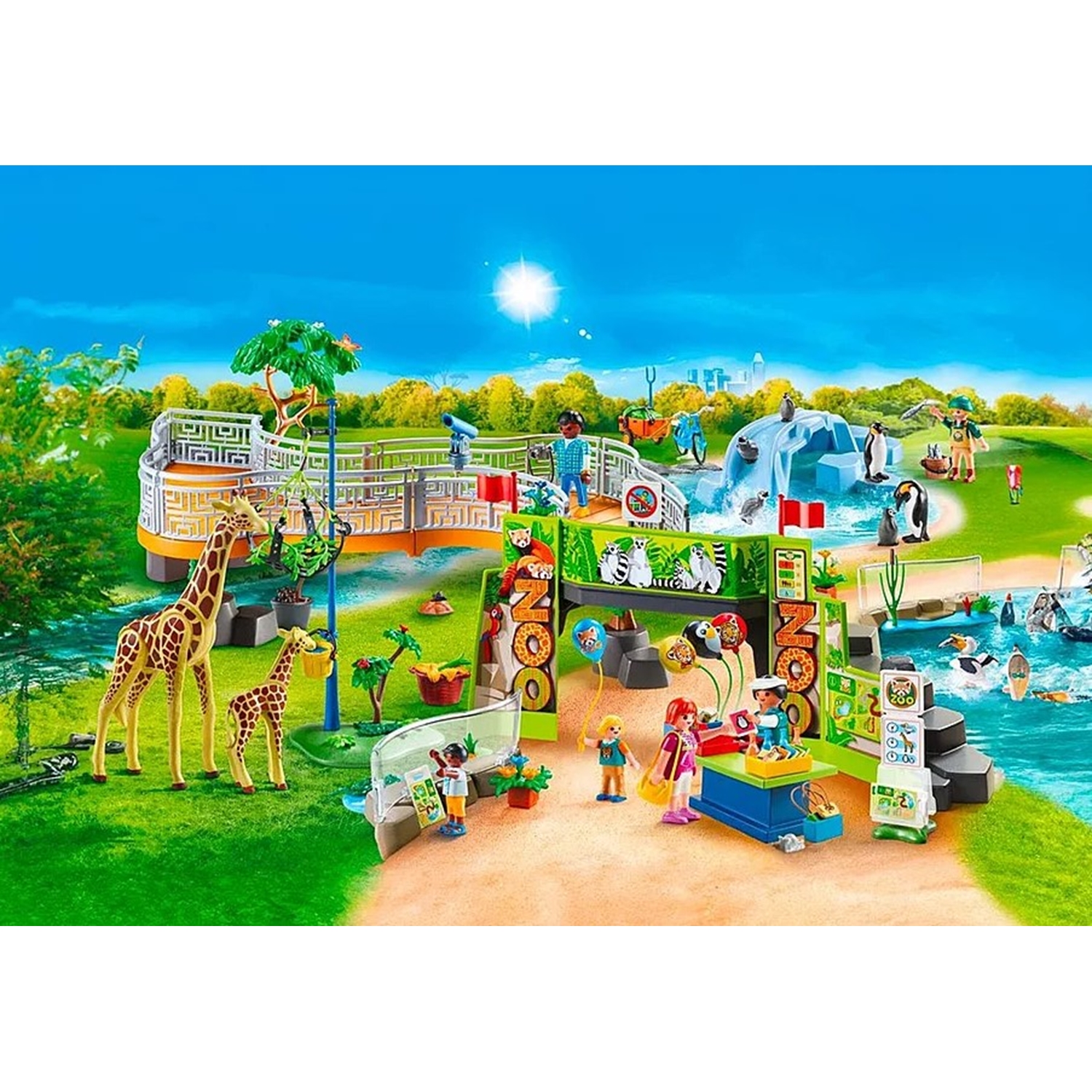 PLAYMOBIL 71600 Mein großer Erlebnis-Zoo
