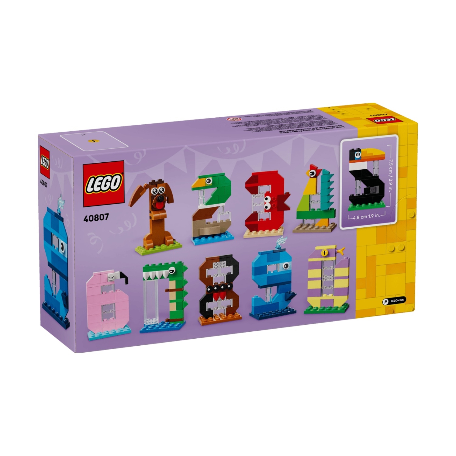 LEGO 40807 Geburtstagszahlen