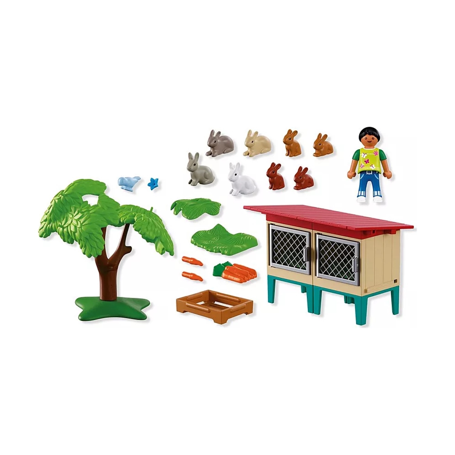 PLAYMOBIL 72170 Ländlicher Kaninchenstall