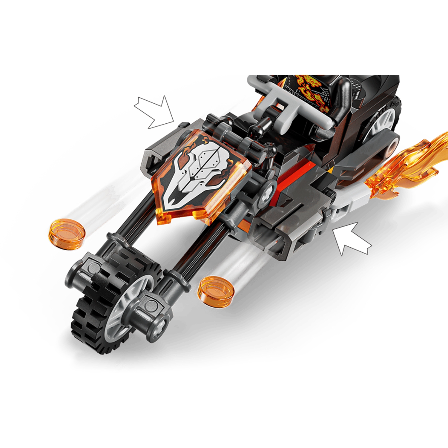 LEGO 76335 Spider-Man vs. Ghost Rider auf seinem Motorrad