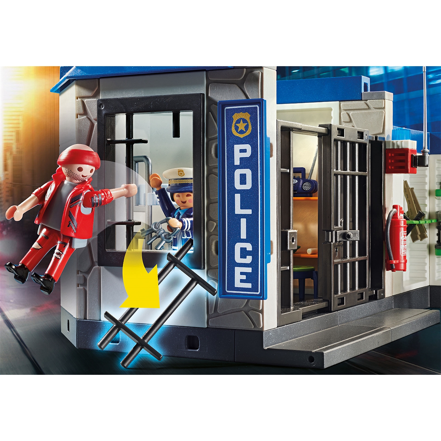 PLAYMOBIL 70568 Polizei: Flucht aus dem Gefängnis