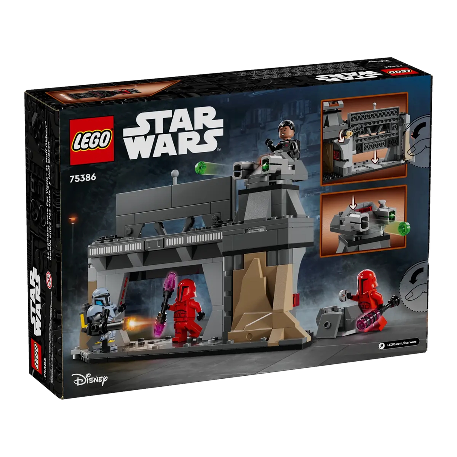 LEGO 75386 Star Wars™ Duell zwischen Paz Vizsla™ und Moff