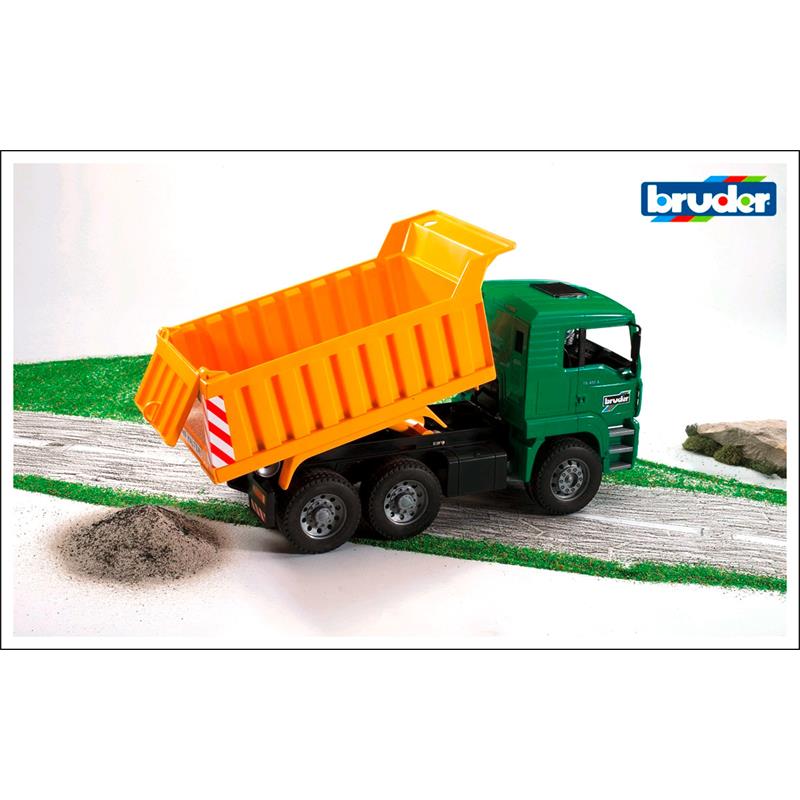 Bruder 02765 MAN LKW mit Kippmulde