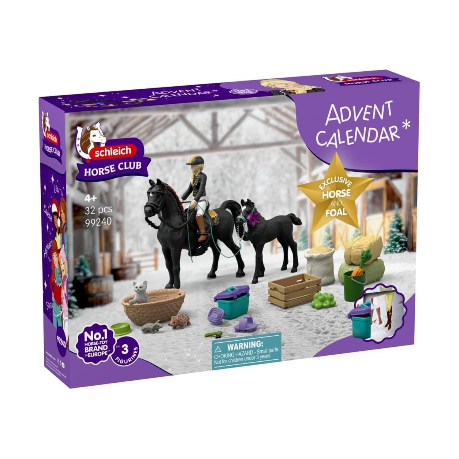 Schleich 99240 Adventskalender HORSE CLUB 2026 - Winter Wonderlan