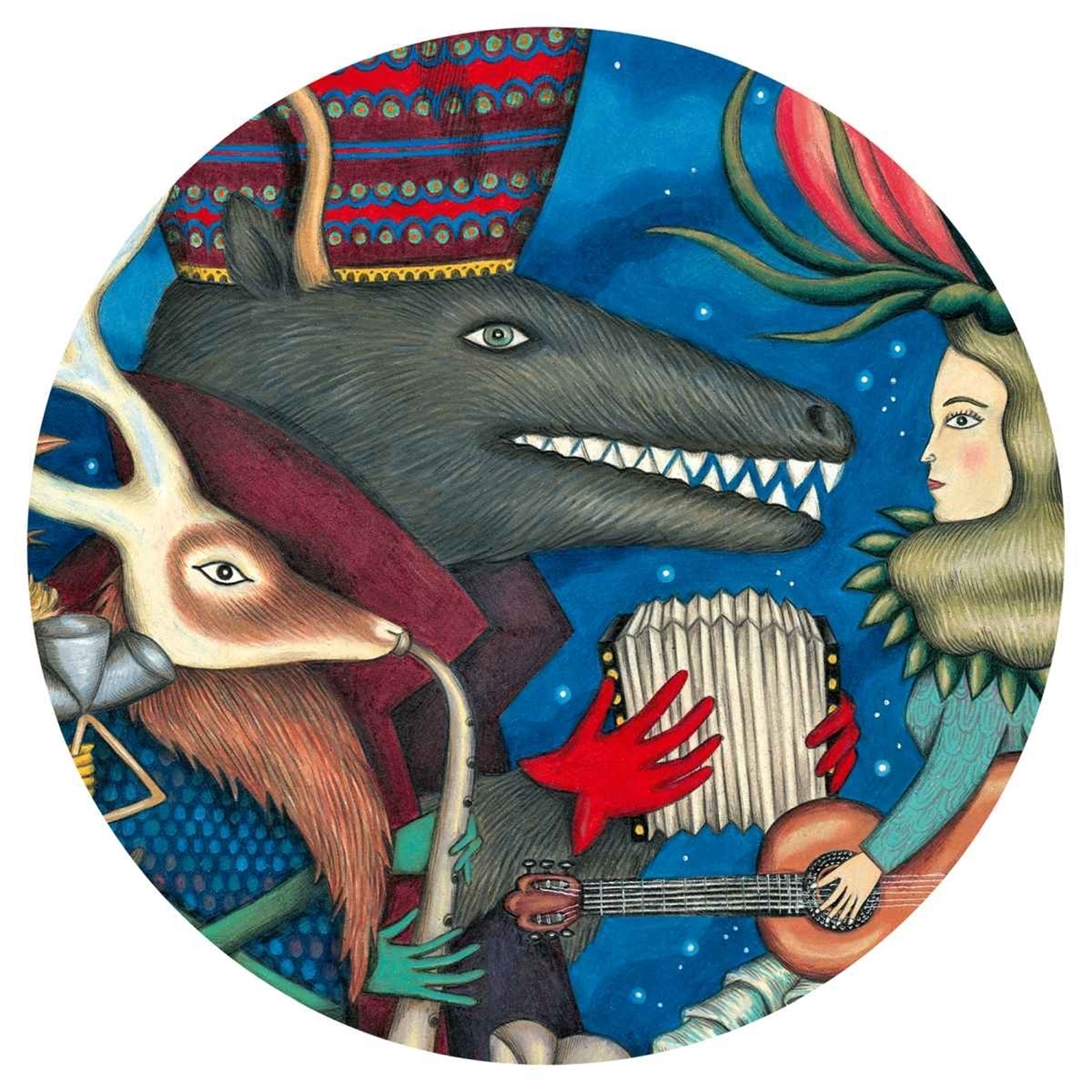 Djeco DJ07626 Puzzle Gallerie: Puzzle Galery - Fantasy Orchestra