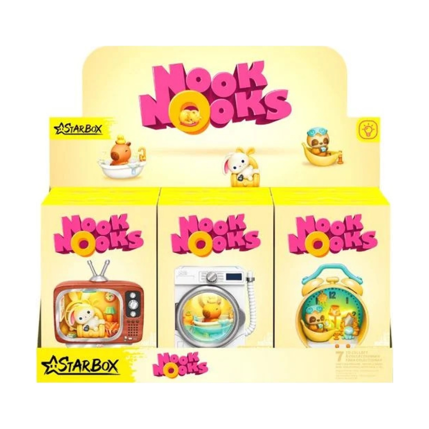 Zuru 18101 Starbox Nook Nooks – Überraschungs-Sammelfiguren