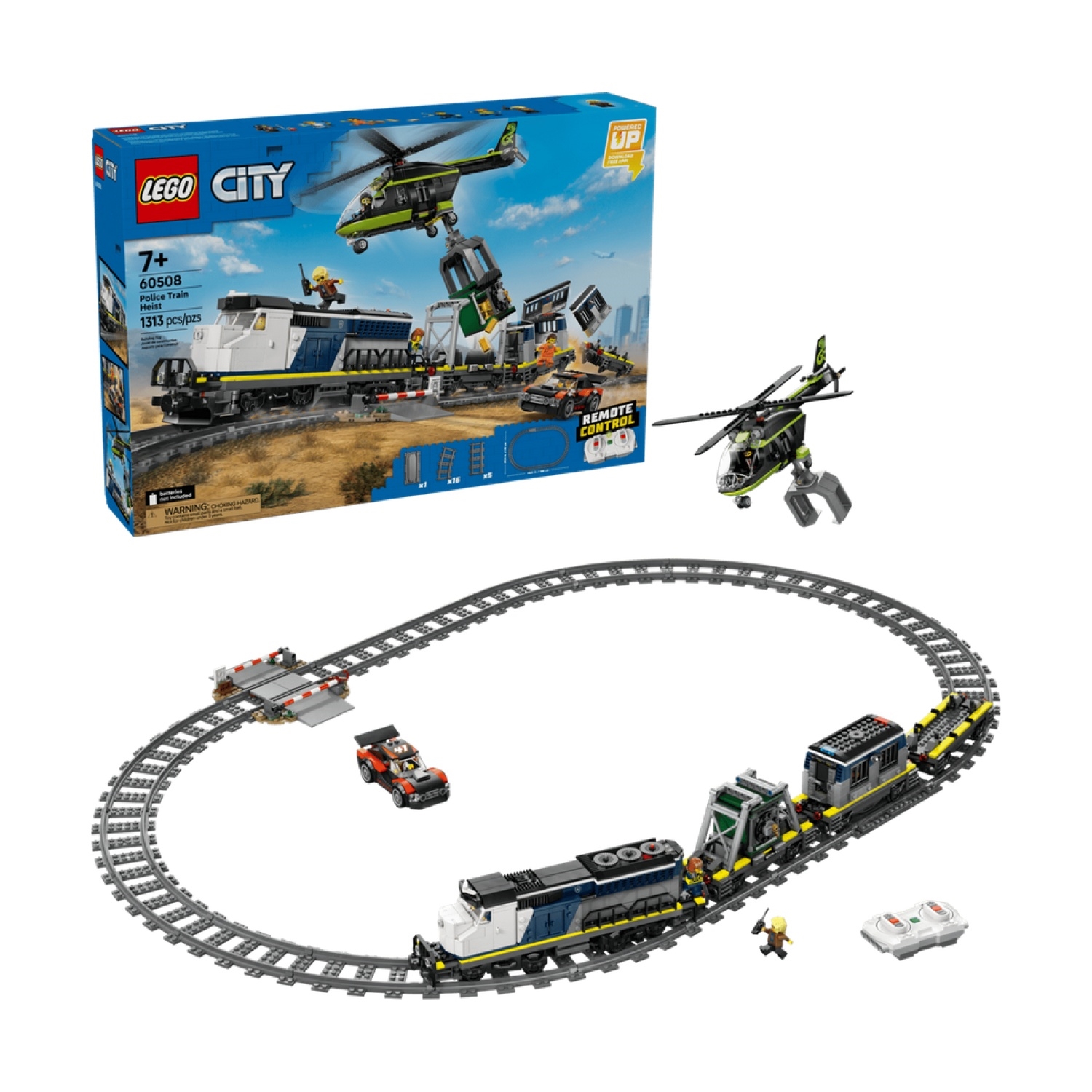 LEGO 60508 Überfall auf den Polizeizug