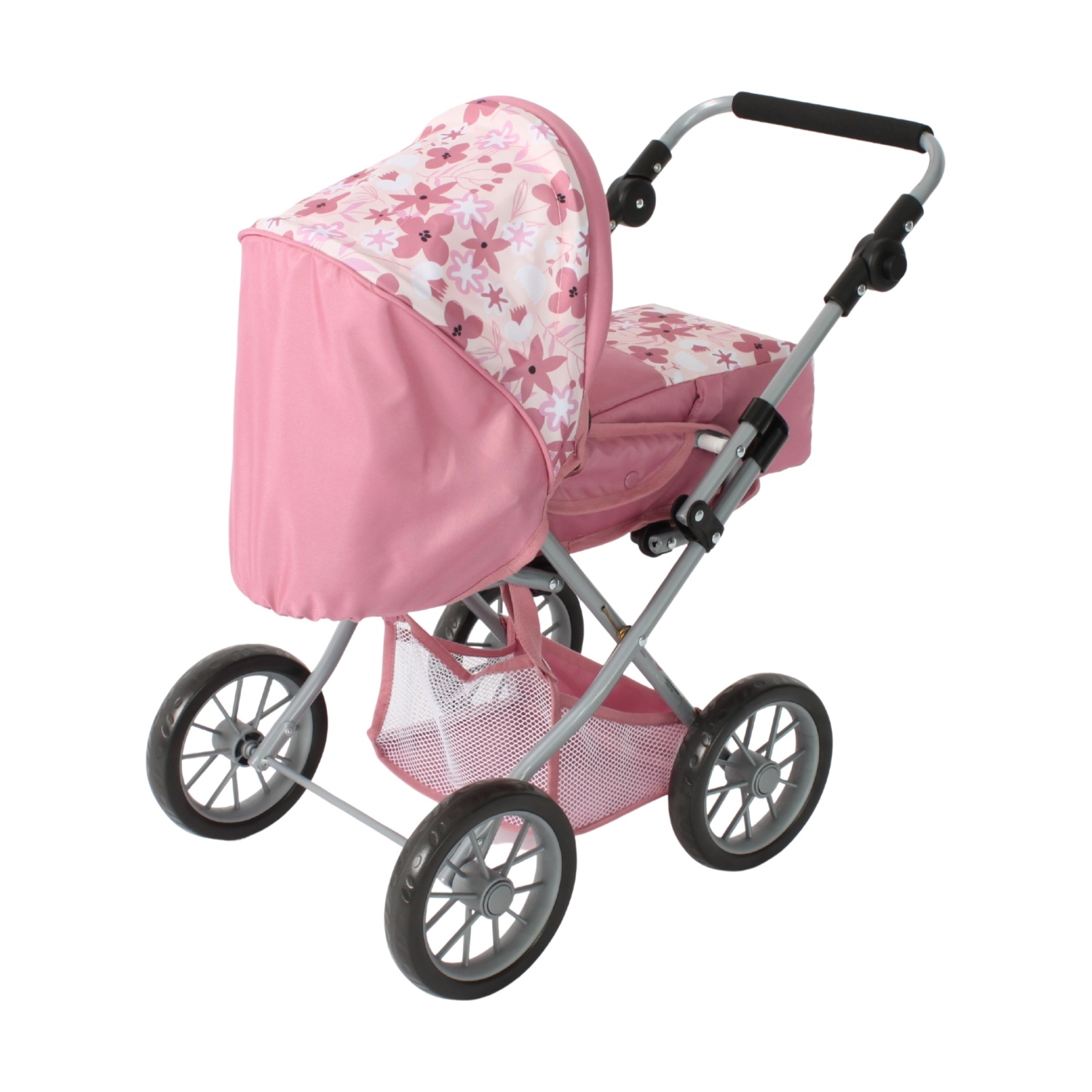 Bayer Chic 2000 560-85 Kombi-Puppenwagen "LENI" Flowers