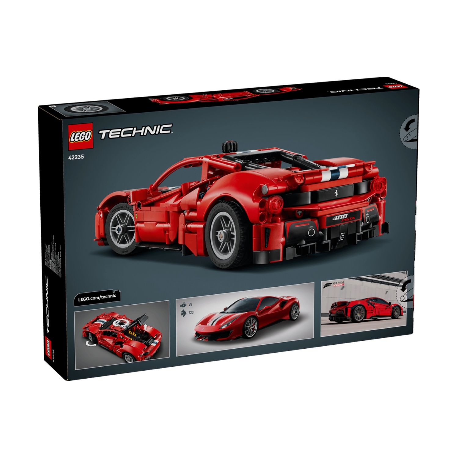LEGO 42235 Ferrari 488 PISTA Auto