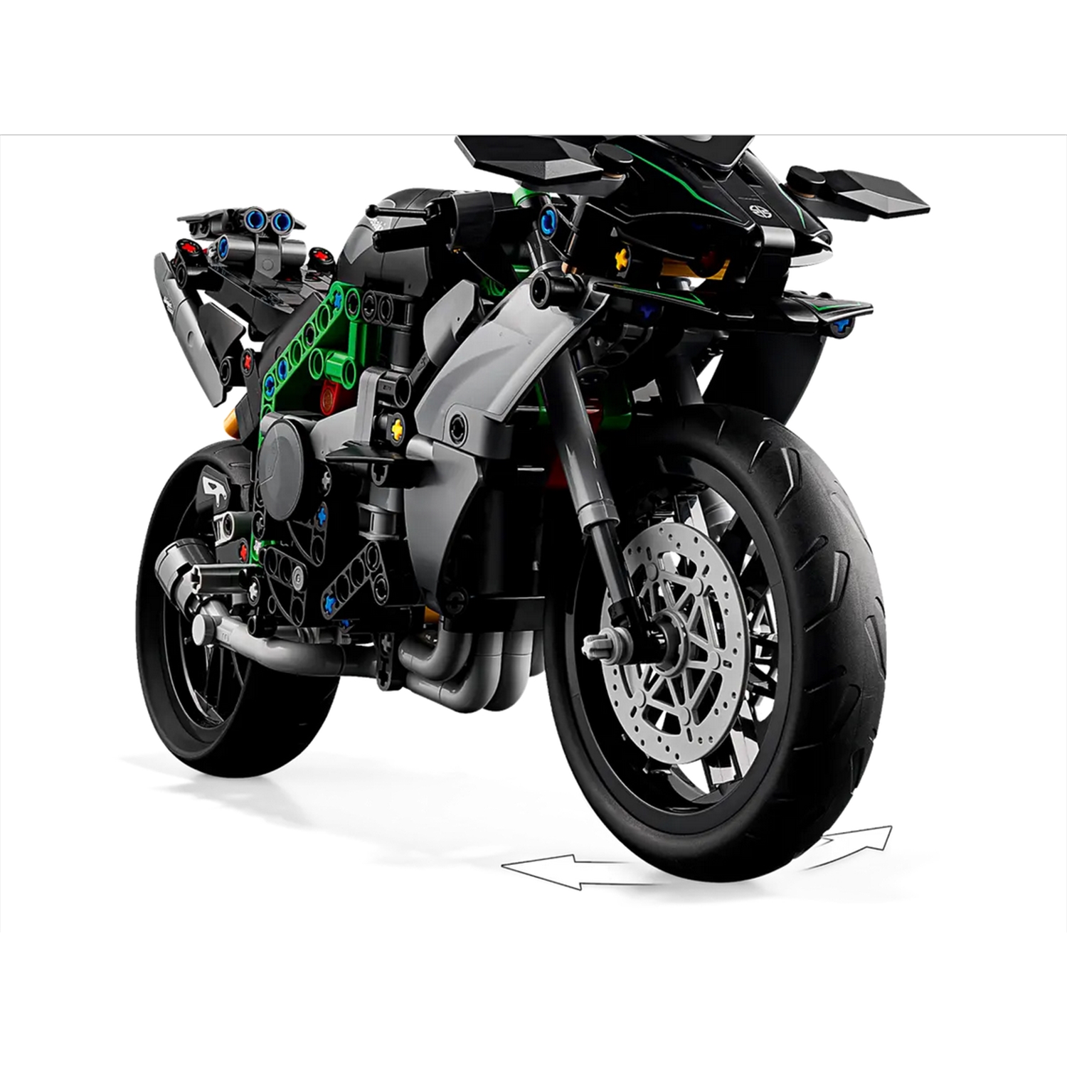 LEGO 42170 Kawasaki Ninja H2R Motorrad