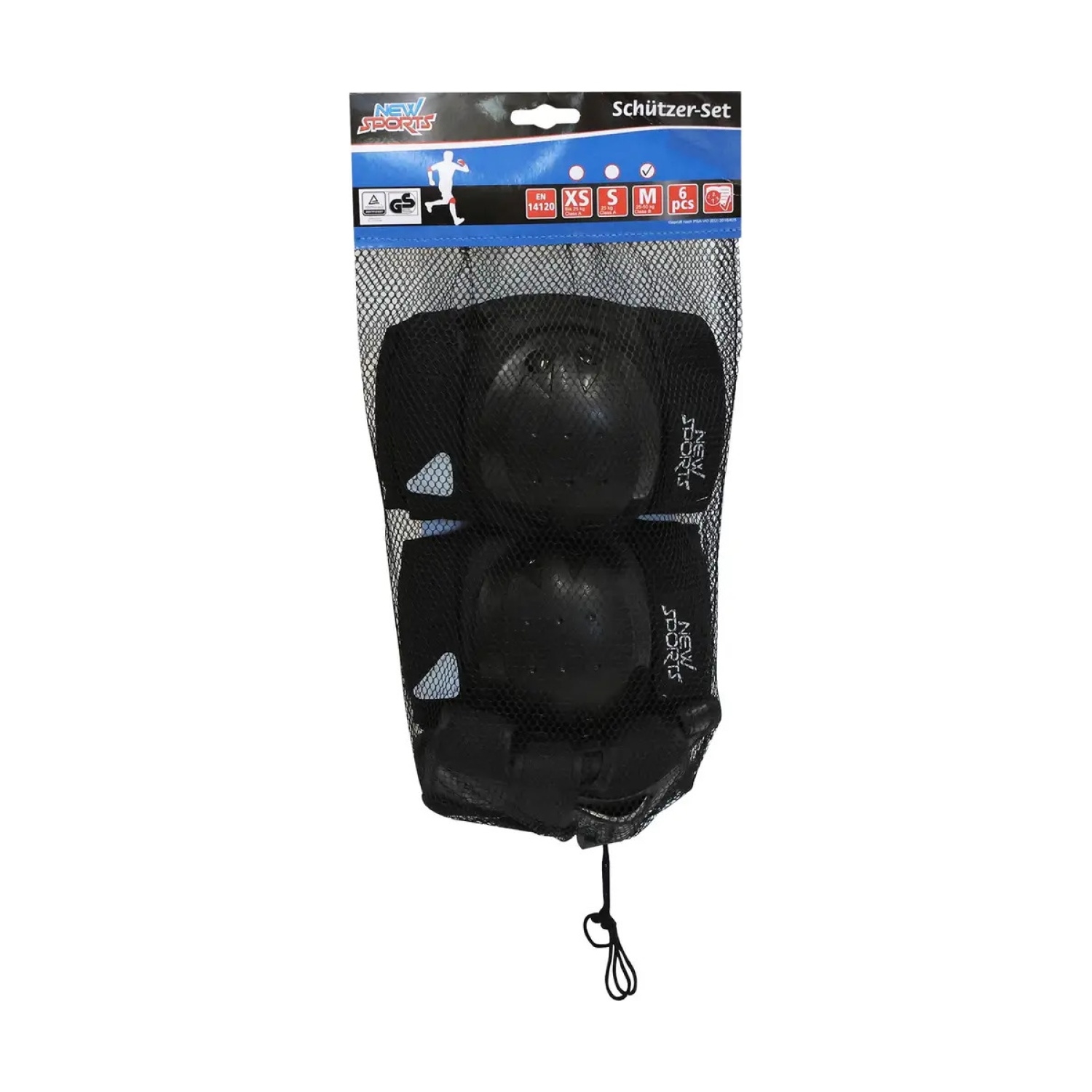 Vedes 73424747 NSP Schützer-Set schwarz Gr. M 25-50 kg